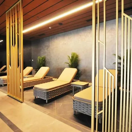 Bright Lovely Modern 2bd25 Poolgym! #220 Feriehus Istanbul